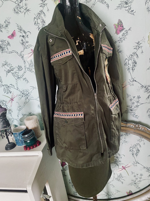 Bunda parka boho hippie — foto 4