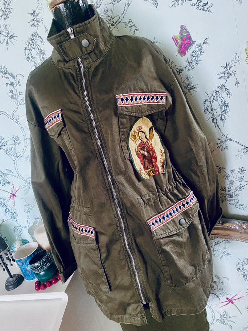 Bunda parka boho hippie — foto 2