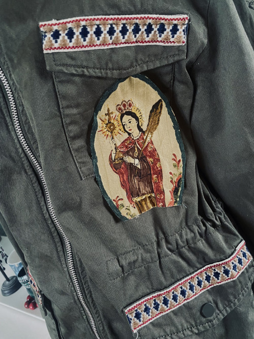Bunda parka boho hippie — foto 3