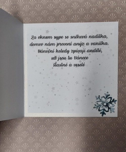 Vánoční 3D přáníčko - Medvídek s myškou — foto 2