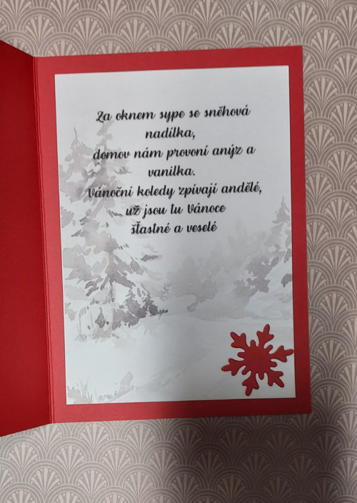 Vánoční přáníčko - Lesní Vánoce — foto 3