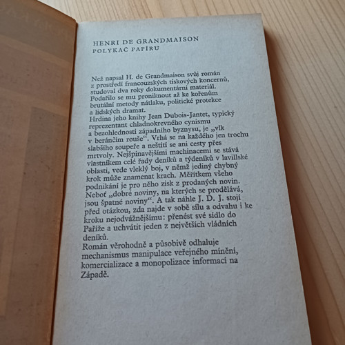 Polykač papíru Henri de Grandmaison — foto 2