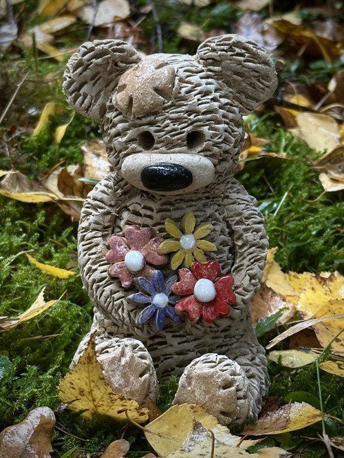 Keramický medvídek — foto 2