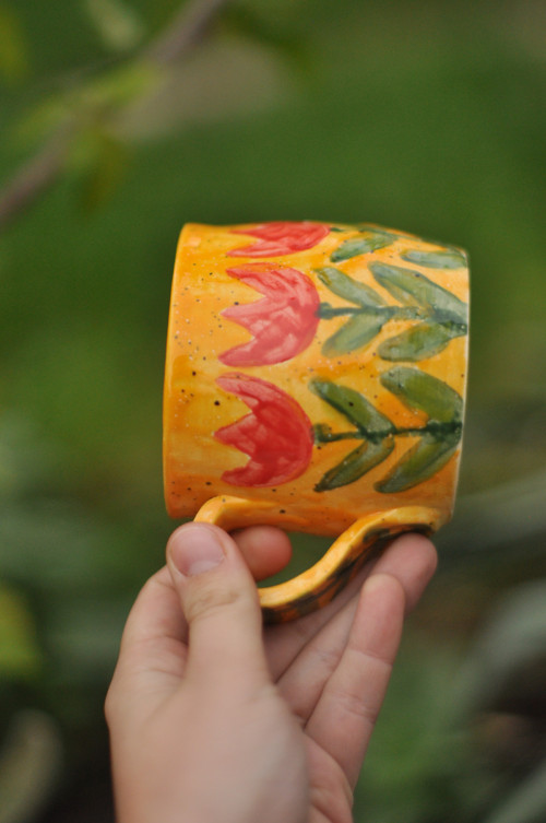 Set dvou tulipánových hrnečků — foto 4