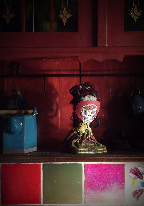 Fuseklačka © s maskou...DIA DE LOS MUERTOS — foto 6