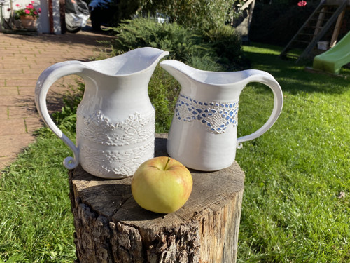 Džbán modrá krajka — foto 3