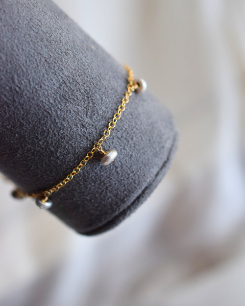 Jitřenkový, gold filled náramek — foto 5