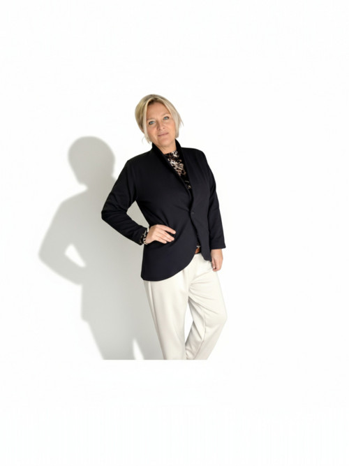 Dámské sako černé - L — foto 2