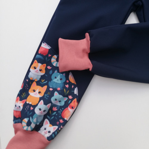 Softshellové kalhoty - KOČIČKY - kapsa — foto 2
