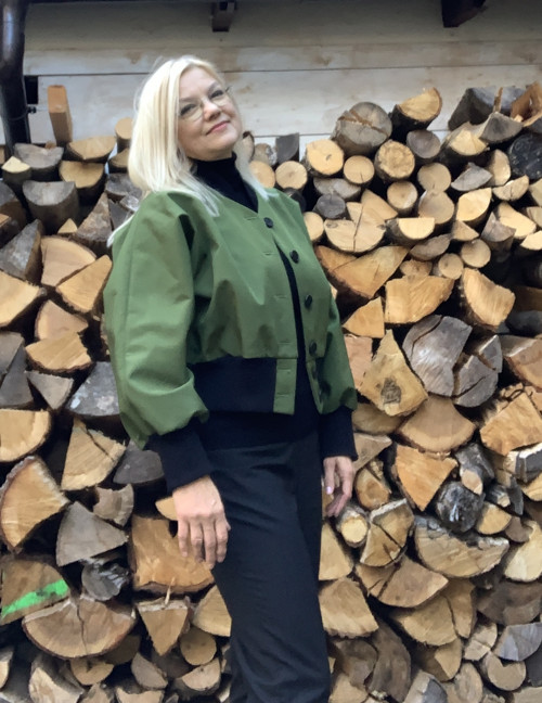 Bundička softshellová zelená — foto 5