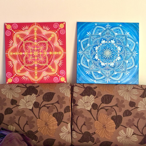 ENERGIE obraz mandala /50x50/ — foto 2
