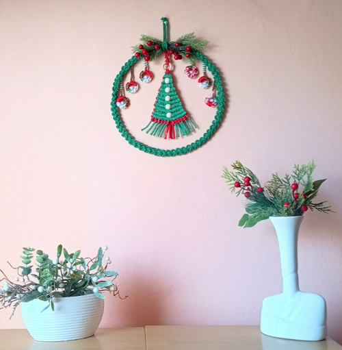 Macramé Boho - Dotyk Vianoc — foto 2