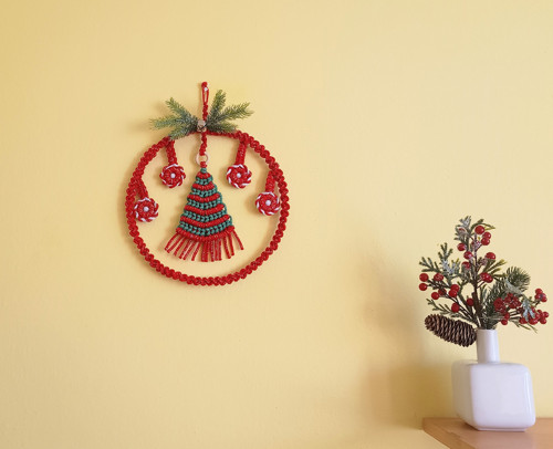 Macramé Boho - Vianočné macramé — foto 4