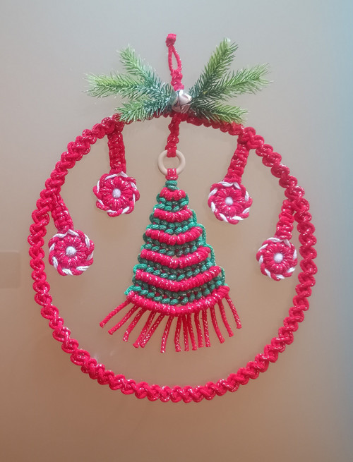 Macramé Boho - Vianočné macramé — foto 3