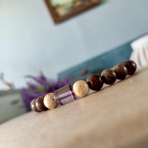 Náramek chalcedon a magnezit — foto 4