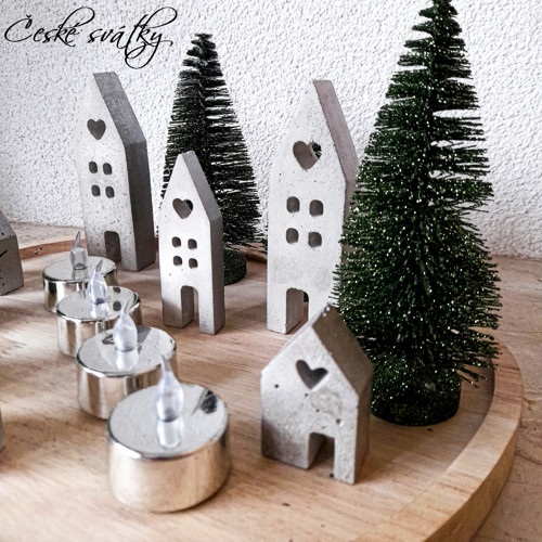 Adventní svícen s domečky — foto 5