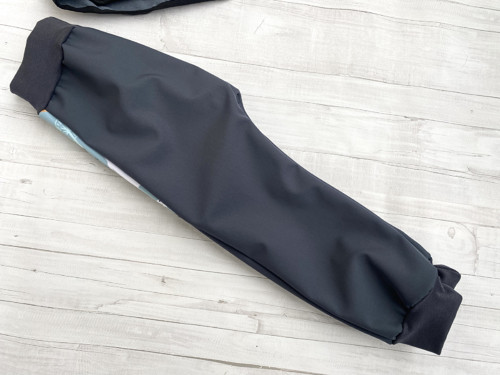 Softshell baggy - Forest Mint/šedá — foto 2