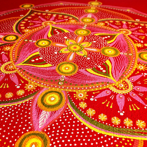 ENERGIE obraz mandala /50x50/ — foto 3