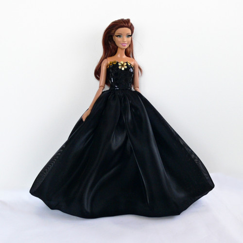Barbie - spol. sezóna - černá + botičky — foto 3