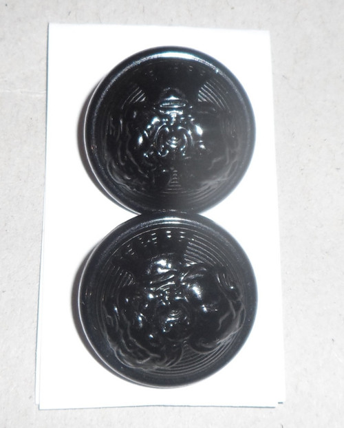 2x kovový KNOFLÍK, znak, erb — foto 2