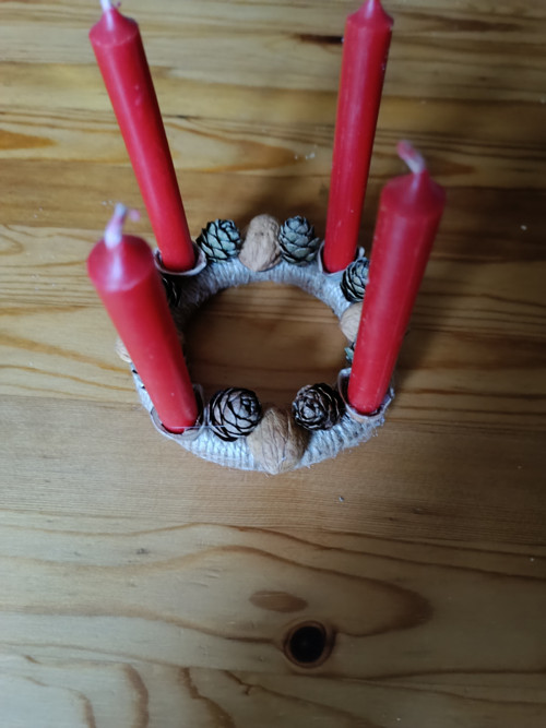 Malý adventní věneček — foto 4