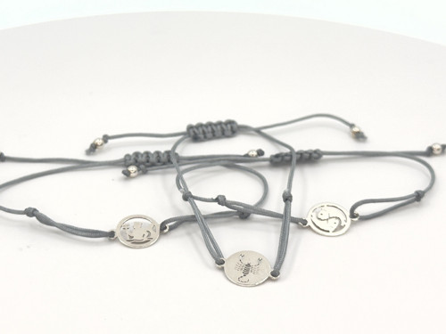 Minimalistický náramek - Zodiac (šedá) — foto 2