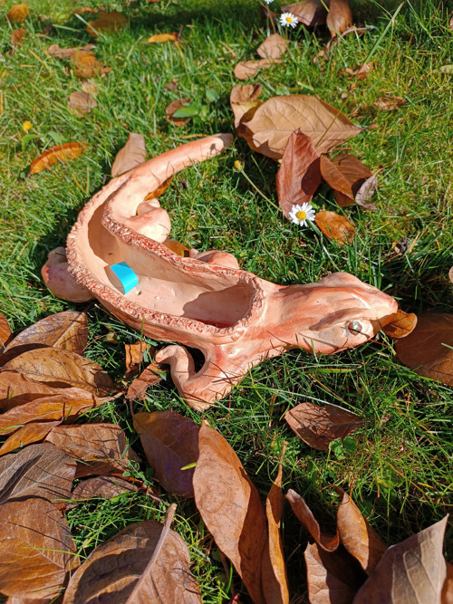 Květináč ještěrka — foto 2