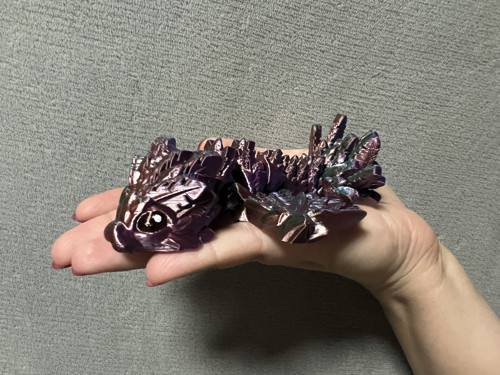 Mládě Opeřeného Hada - 12 cm - 3D Tisk — foto 2