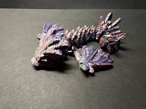 Mládě Opeřeného Hada - 12 cm - 3D Tisk — foto 4