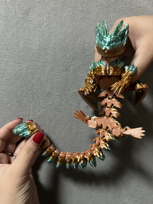 Kočičí drak - 30 cm - 3D Tisk — foto 3