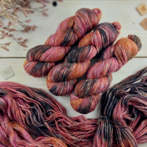 Ručně barvená příze AIRY BLEND 2 — foto 4