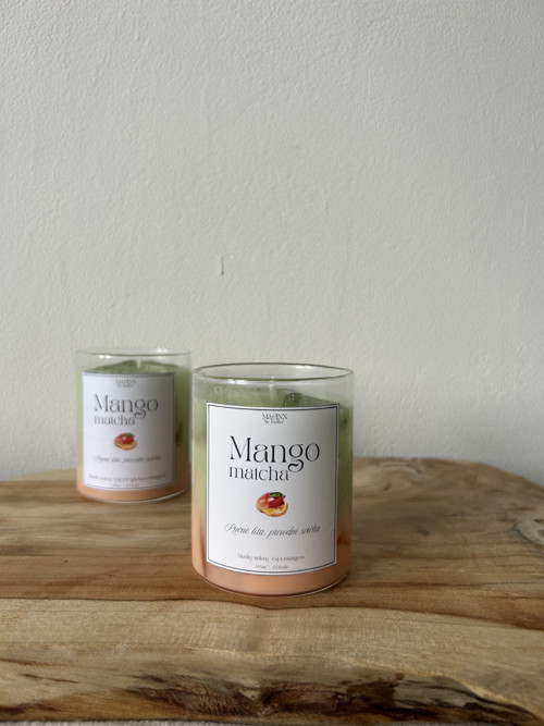 Svíčka Mango matcha — foto 2