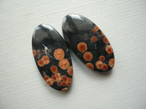 Kabošon - peanut obsidián 25 mm, č.13f — foto 3