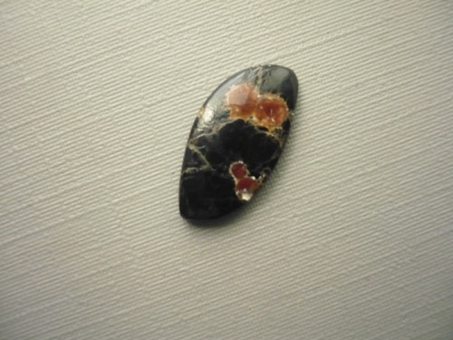 Kabošon - peanut obsidián 15 mm, č.20f — foto 2