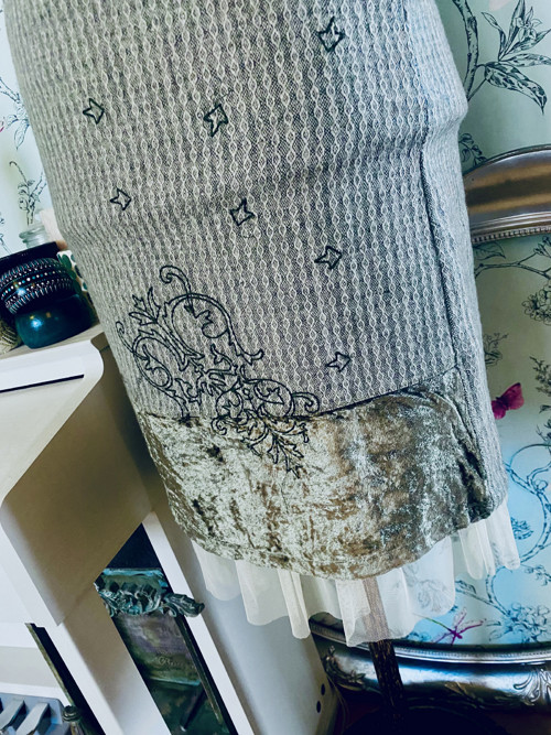 Sukně luxusní vlněná — foto 3