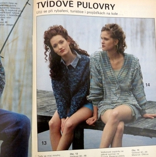 Časopis Pletená móda 7/92 — foto 2