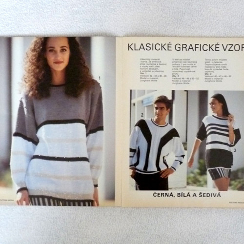 Časopis Pletená móda 7/92 — foto 5