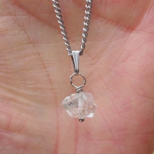 Přívěsek - Marmarošský Diamant Herkimer OBJ — foto 3