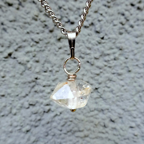 Přívěsek - Marmarošský Diamant Herkimer OBJ — foto 2
