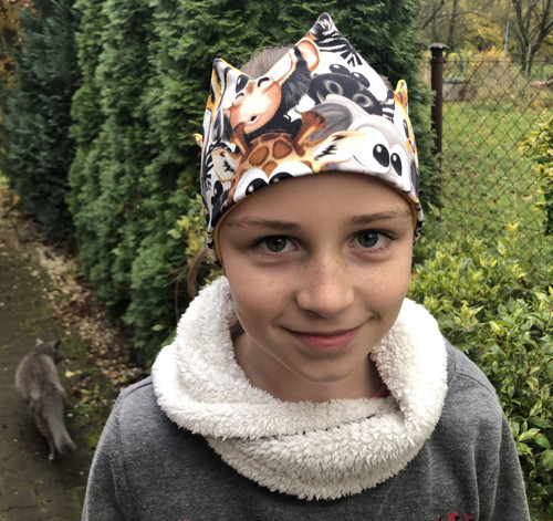 Čelenka korunka vykulená zvířátka — foto 3