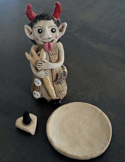 Keramický čert — foto 3