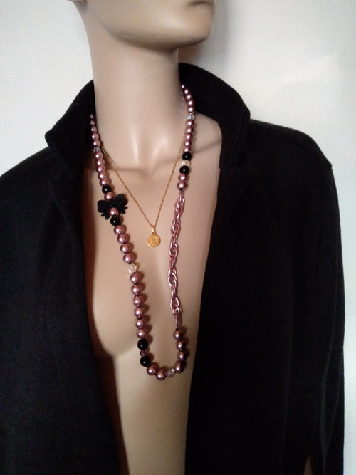 Trendy perly,Chanelky 2x40cm — foto 2
