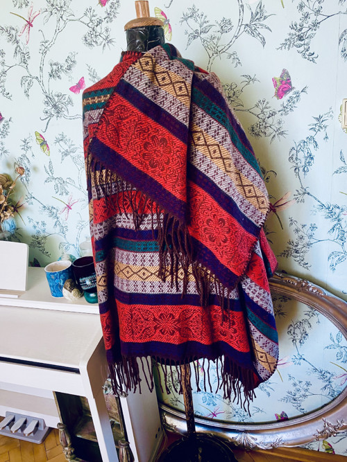 Boho mega pléd — foto 2