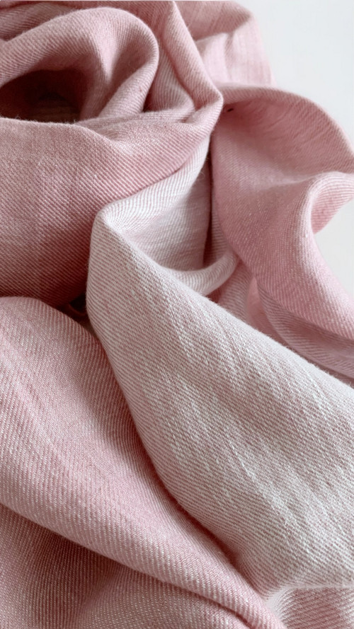 Lněný šál Rosa — foto 2