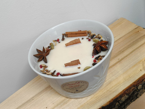 Svíčka Vánoční nálada - 300g — foto 2