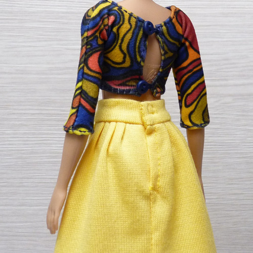 Dlouhá sukně a top pro Barbie — foto 4