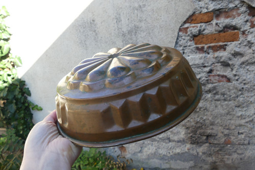 Ořechový koláč... měděná forma na pečení — foto 5