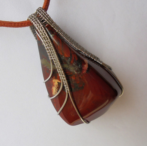 Přívěsek - brekciový Jaspis /6 — foto 5