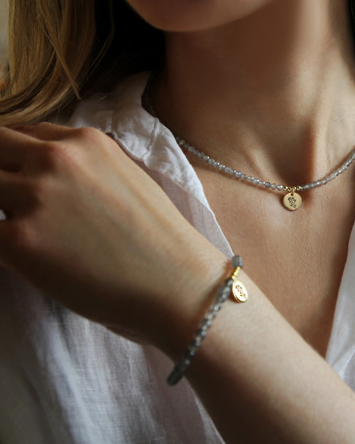 Set šperků PŘÍRODA z Labradoritu — foto 3