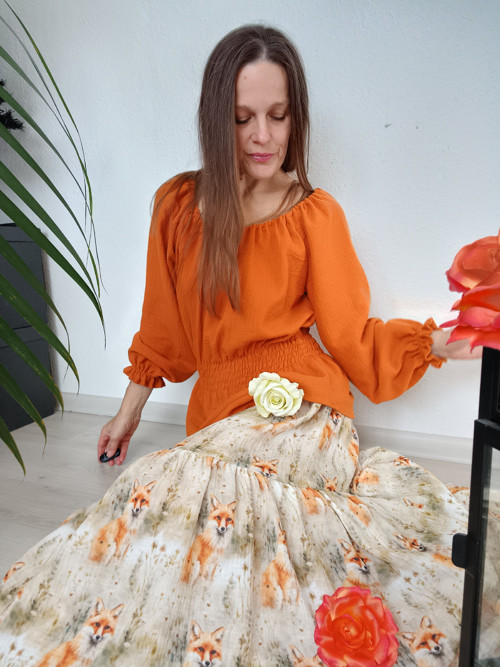Foxys,Maxi Sukně Kaskádovitá — foto 4